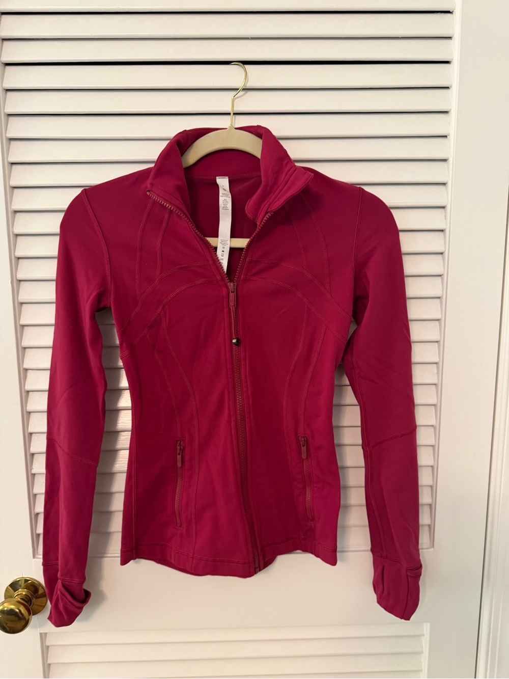 lululemon athletica Define Jacket - Raspberry/Wine